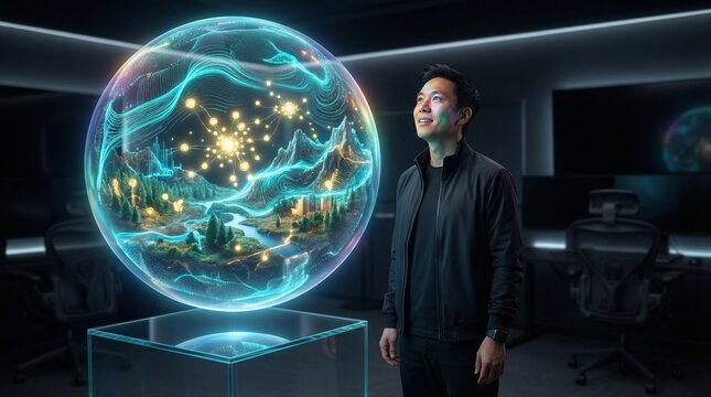 The Sentient Metaverse: Visionary Game Director Observing Autonomous AI-Generated Virtual World Evolving in Real-Time