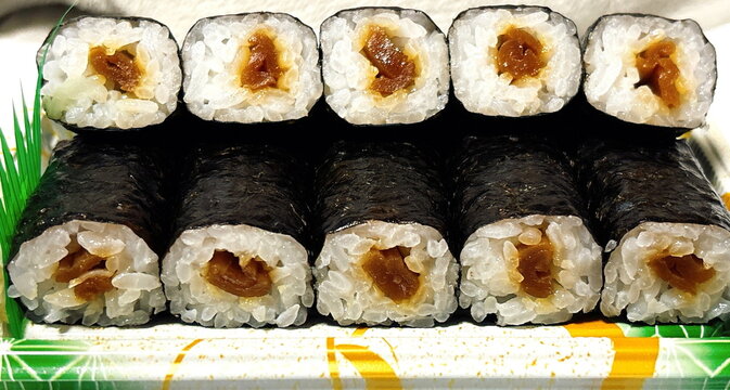 寿司_かんぴょう巻き_海苔巻き
