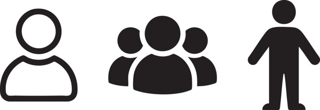 Human Factor Design User Centric Icon