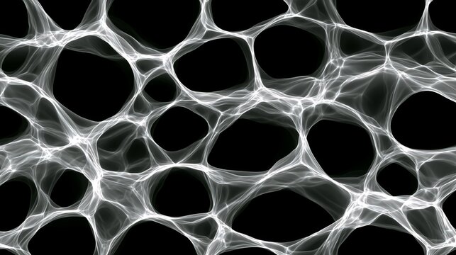 seamless monochrome water caustic texture with clean procedural light patterns