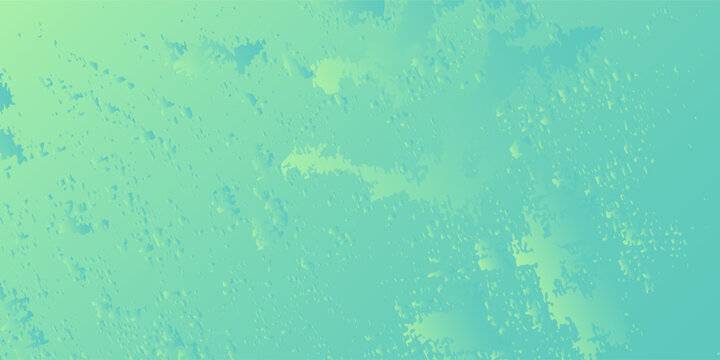 Abstract mint green grunge texture background with gradient effect