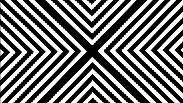abstract high‑contrast optical illusion graphic designed to create hypnotic visual effect.