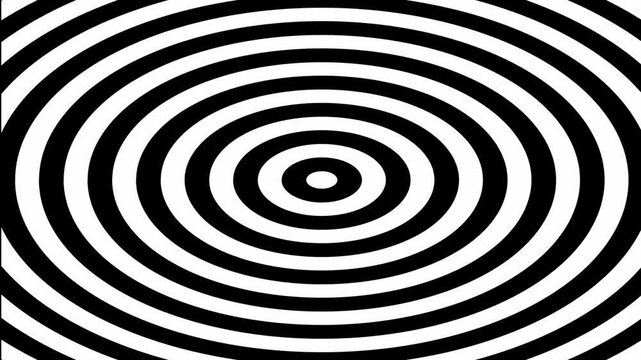 abstract high‑contrast optical illusion graphic designed to create hypnotic visual effect.