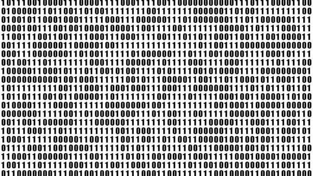 Binary Numbers Cyber Security Animation