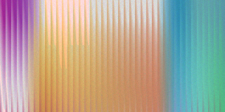 Abstract textured background with vertical stripes and a gradient of purple orange blue colors abstract background
