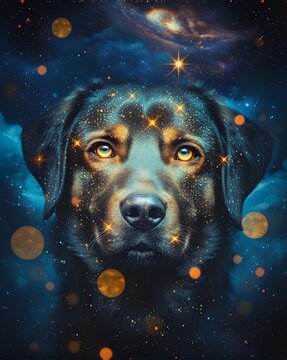Spacescape Dog