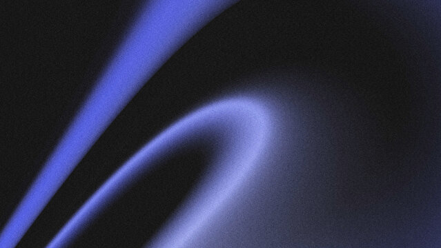 Abstract gradient background with grainy texture, featuring soft blue and purple light curves against a dark backdrop.