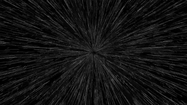 CC Particle World black Background Animation