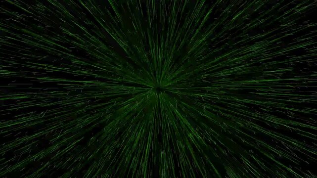 CC Particle World black Background Animation