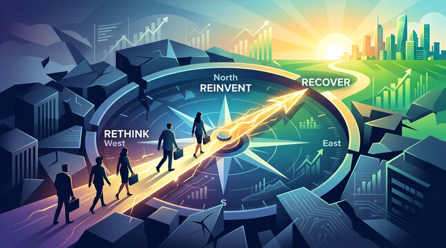 Strategic Business Compass &ndash; Rethink, Reinvent and Recover During Financial Downturn