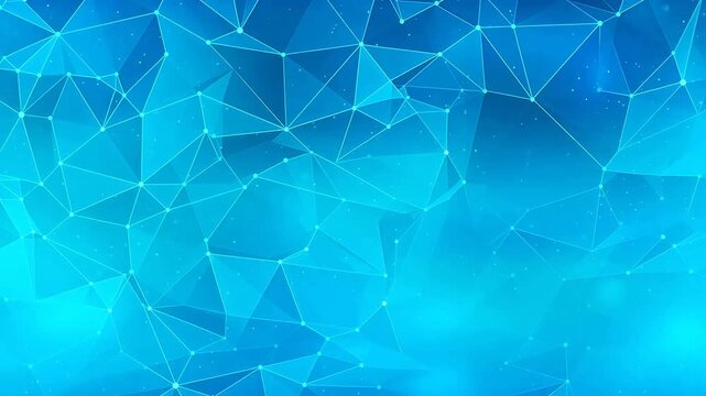 Digital purple blue point line starry sky abstract background