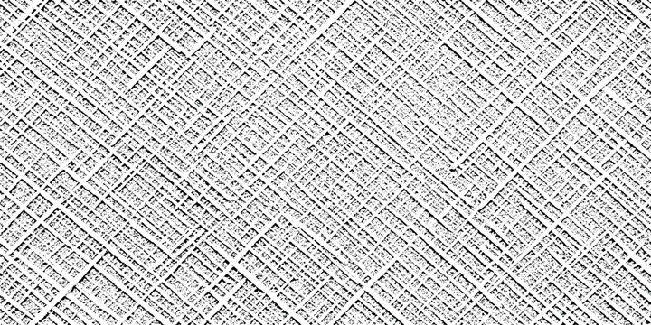 Black and white diagonal grunge textured pattern background with intersecting lines and geometric shapes