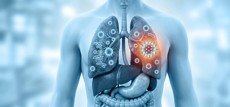 Human lungs respiratory infection, viral disease medical research, pneumonia healthcare science, internal organ anatomy study, respiratory system clinical diagnostics, lung cancer awareness, medical h