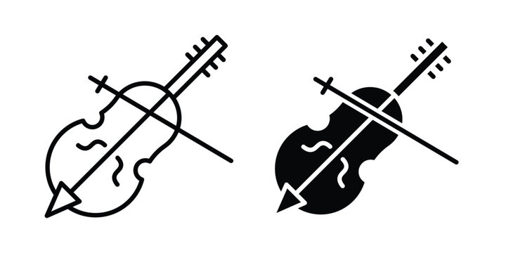 Cello icon symbol design vector illustration.