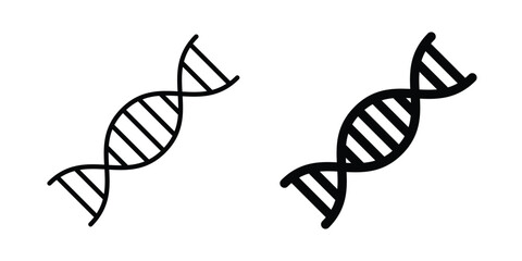 DNA icon symbol design vector illustration. © Annimo