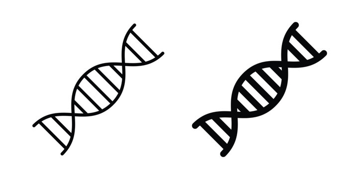 DNA icon symbol design vector illustration.