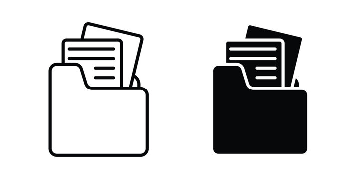 File Folder icon symbol design vector illustration.