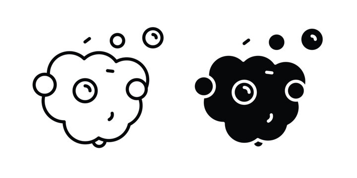 Foam icon symbol design vector illustration.