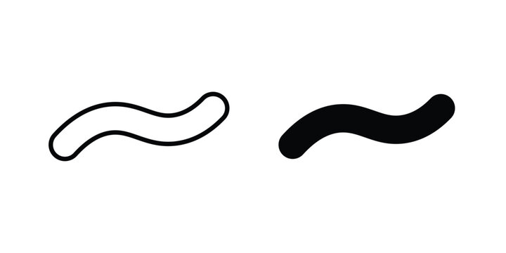 Tilde icon symbol design vector illustration.