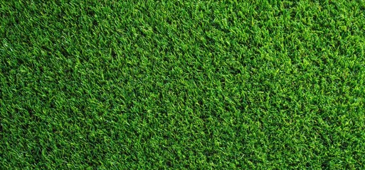 Obraz premium Artificial grass creating vivid green texture background