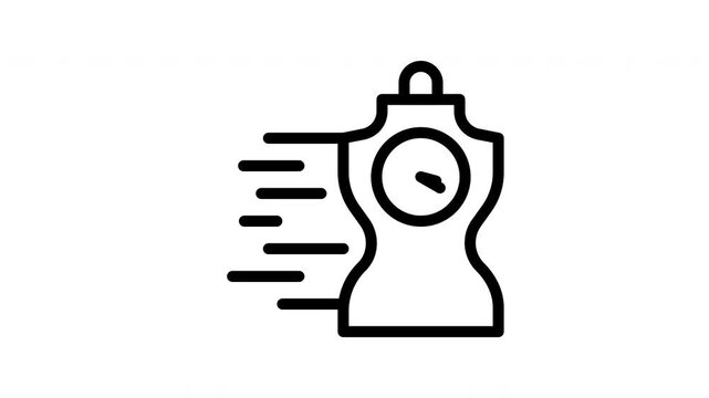 fashion minimalist stroke animation