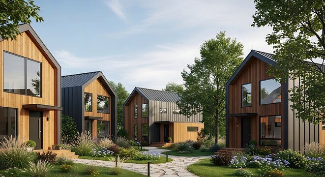 Modular homes exterior designs of modern architecture