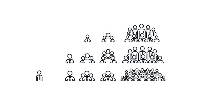 People icons representing growth