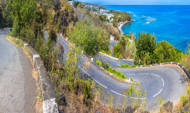 Virages de la Surprise, saint-Leu, &icirc;le de la R&eacute;union 