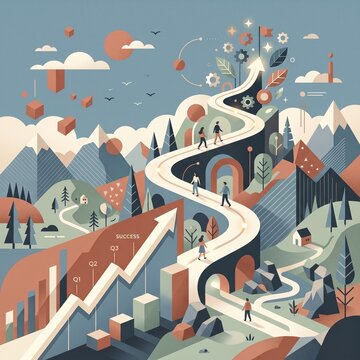 Successful Corporate Strategy with Modern Financial Growth