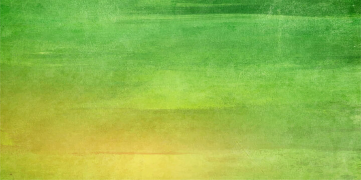 A blank retro parchment page is blended with a stained grunge green background and antique worn brown paper texture to create an aged vintage art wallpaper backdrop