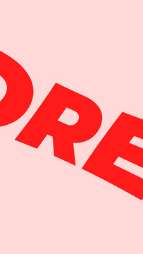 Fast Stomp Typography Title &ndash; Bold Kinetic Text Zoom Impact Opener Vertical