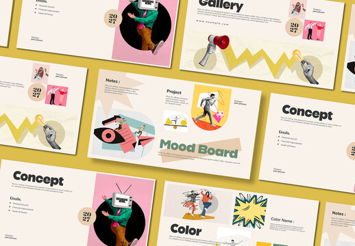Brand Mood Board Template