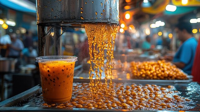 Street food iced tea