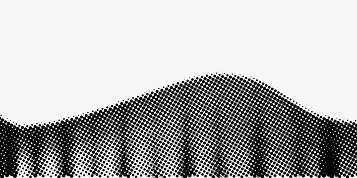 Vector halftone gradient