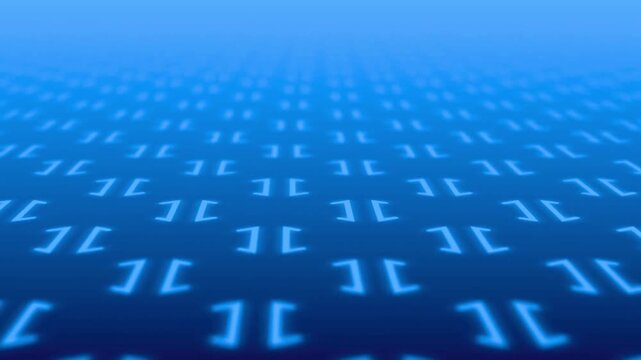 Elegant Sci-Fi Abstract Background with Binary Code 4K UHD