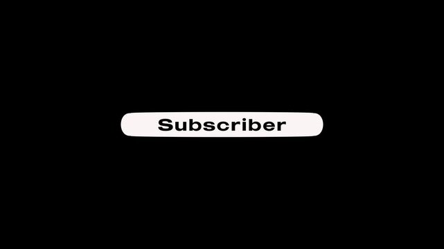 video 4k Social media notification pop up