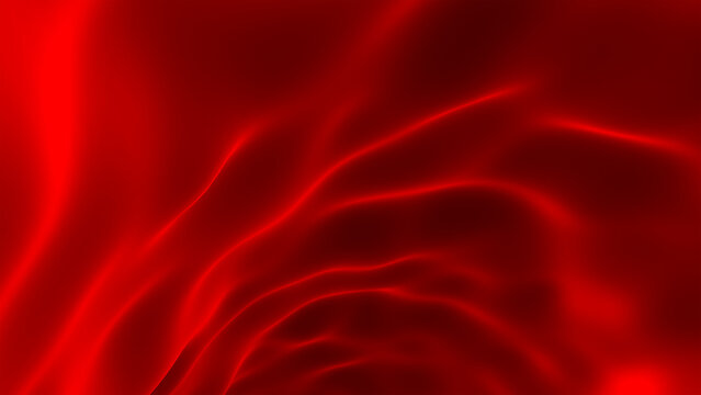 Red Organic Tunnel Background With Glowing Medical Circulation Effect Illustration