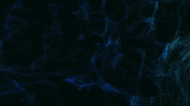 Flawless seamless loop of abstract spherical brain cloud. Generated via code. 4K Apple ProRes 422HQ 30fps. Dark fiber optic background featuring core-to-edge expansion and bioluminescent teal colors.