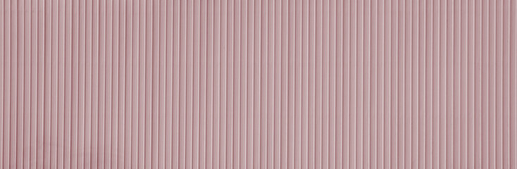Fototapeta premium Metal roof pink corrugated iron sheet aluminium steel background wall panel tile construction siding building line pattern texture seamless architecture plate frame container floor backdrop