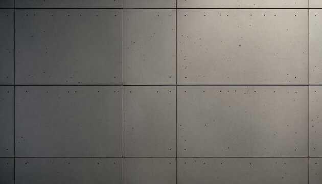 Minimalist industrial concrete wall texture with smooth polished cement surface