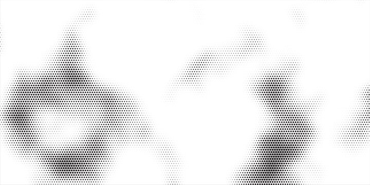 Elegant abstract tech backdrop with fading hexagon pattern gradient for background design