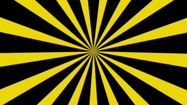 abstract sunray background in comic style animated. colorful Sunburst motion template background animation
