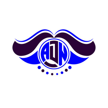 ADN letter logo creative design. ADN unique design
