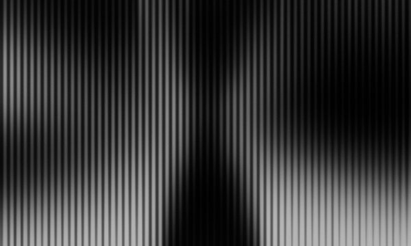 abstract black and white background with a dense arrangement of repeating vertical stripes and a slightly blurred effect (soft focus)