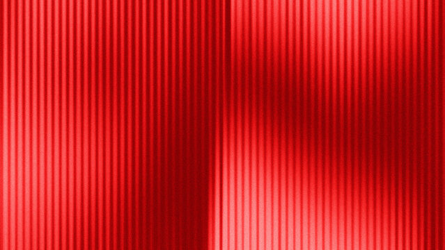 red abstract background with a dense, vertical stripe pattern.