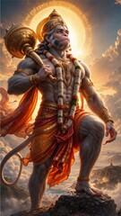 Fototapeta premium Hanuman Ji