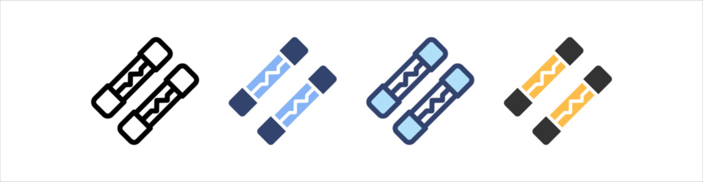 Fuse Icon Set Multiple Style Collection