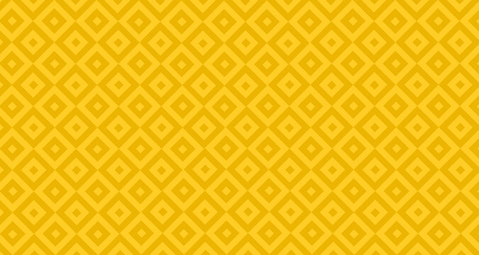 Yellow diamond box checkered pattern for decoration background