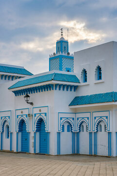 Al Masira traditional Morocco mosque in Fnideq