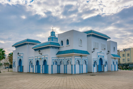 Al Masira traditional Morocco mosque in Fnideq